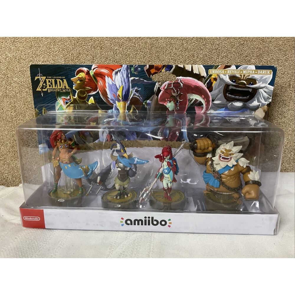 NEW Nintendo Amiibo The Legend of Zelda : Breath of the Wild Champions Set USA!